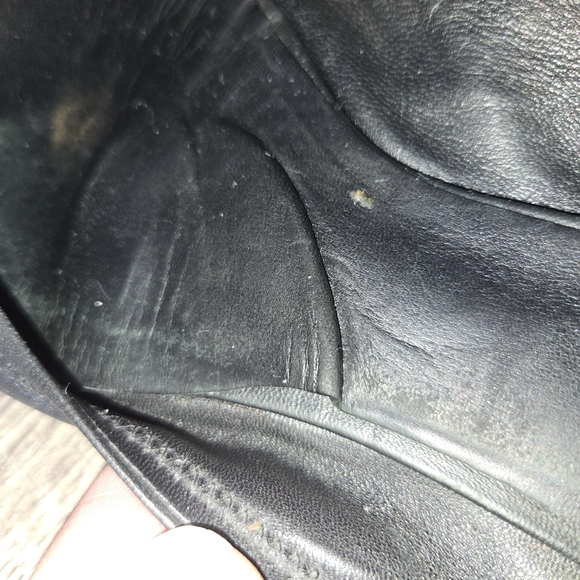 Tory Burch Black Leather Ballet Flats, Size 9M - Picture 13 of 16